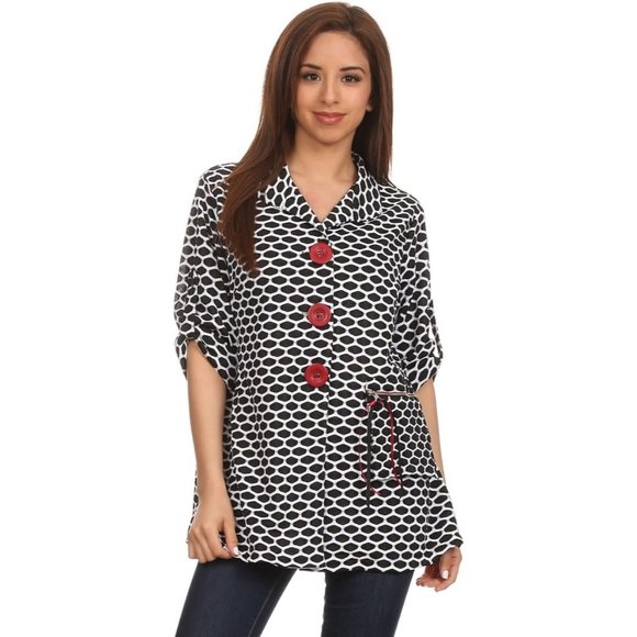 pretty woman Jackets & Blazers - Pretty Woman Behive Jacket Plus Size, Black & White